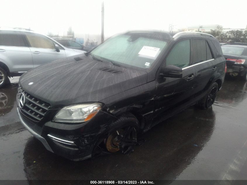 2013 MERCEDES-BENZ M-CLASS ML 350 - 4JGDA5HB7DA257234
