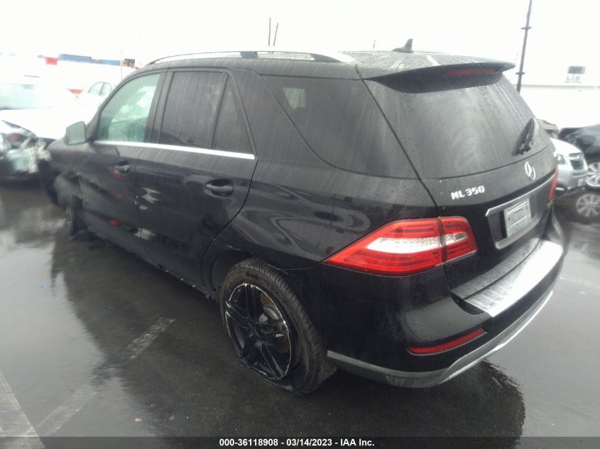 2013 MERCEDES-BENZ M-CLASS ML 350 - 4JGDA5HB7DA257234