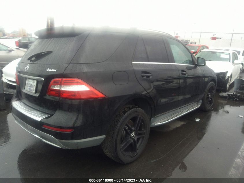 2013 MERCEDES-BENZ M-CLASS ML 350 - 4JGDA5HB7DA257234