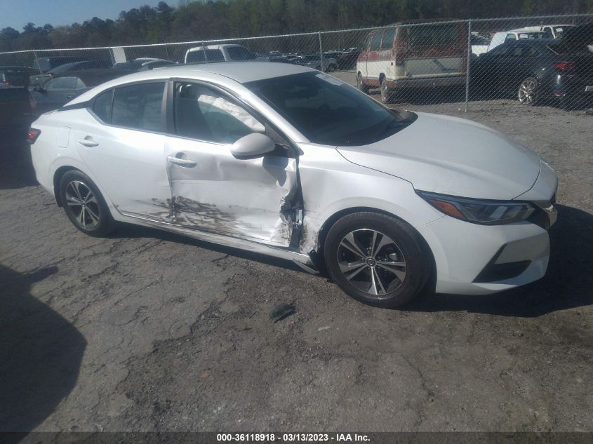 2022 NISSAN SENTRA SV - 3N1AB8CV7NY270931