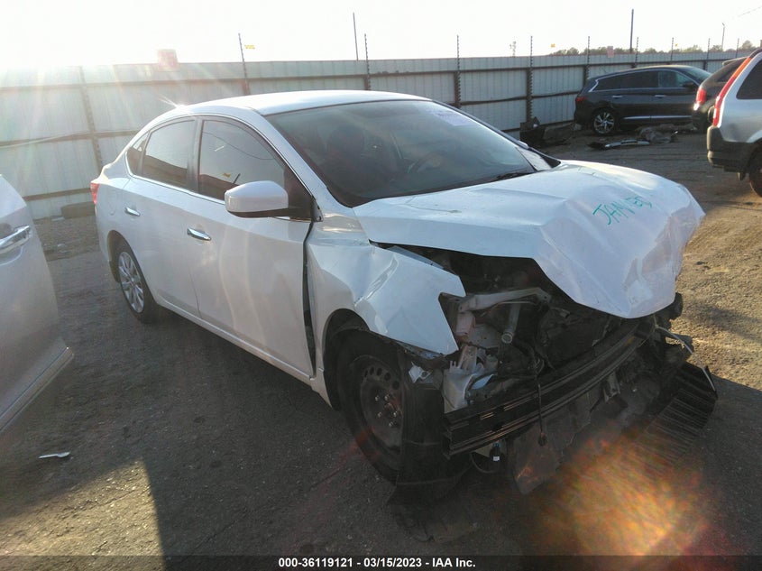 VIN 3N1AB7AP9JY323203 2018 NISSAN SENTRA S