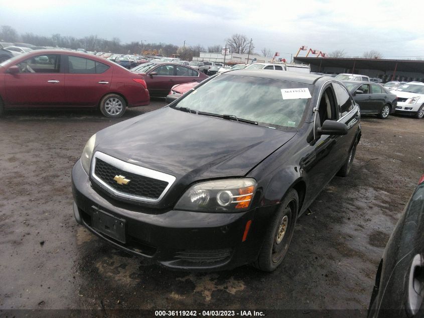 2013 CHEVROLET CAPRICE POLICE PATROL POLICE 6G1MK5U35DL828056