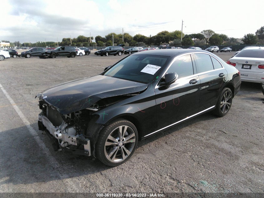 VIN 55SWF4KB2HU189910 2017 MERCEDES-BENZ C-CLASS C 300