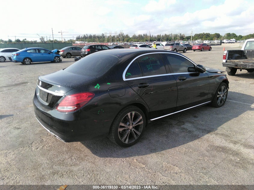 VIN 55SWF4KB2HU189910 2017 MERCEDES-BENZ C-CLASS C 300