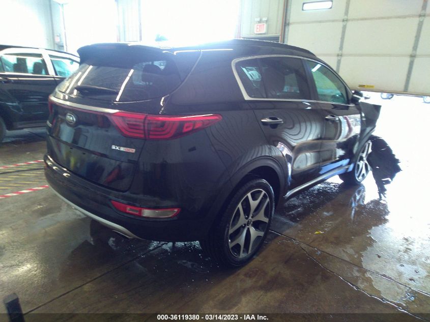 2018 KIA SPORTAGE SX TURBO - KNDPRCA63J7377763