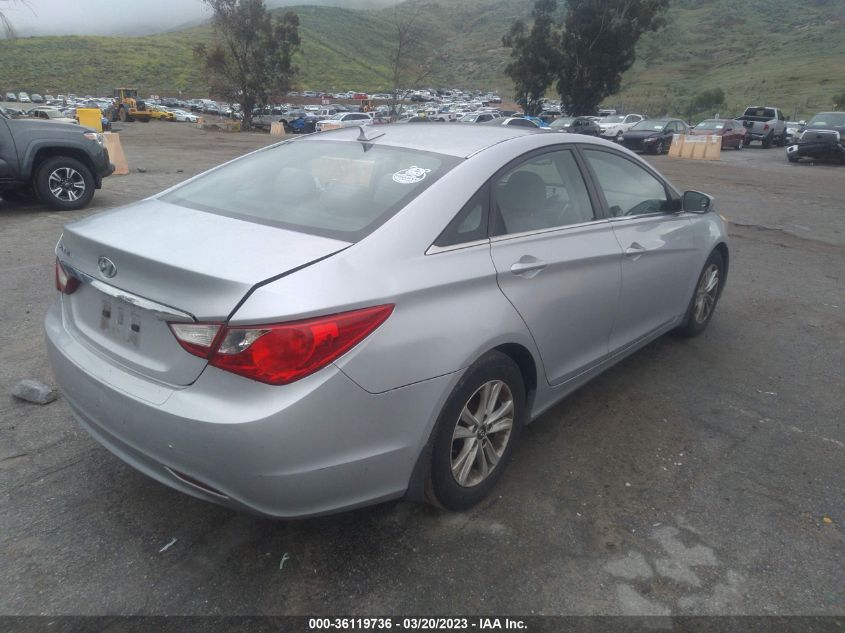 2013 HYUNDAI SONATA GLS PZEV - 5NPEB4AC3DH652913