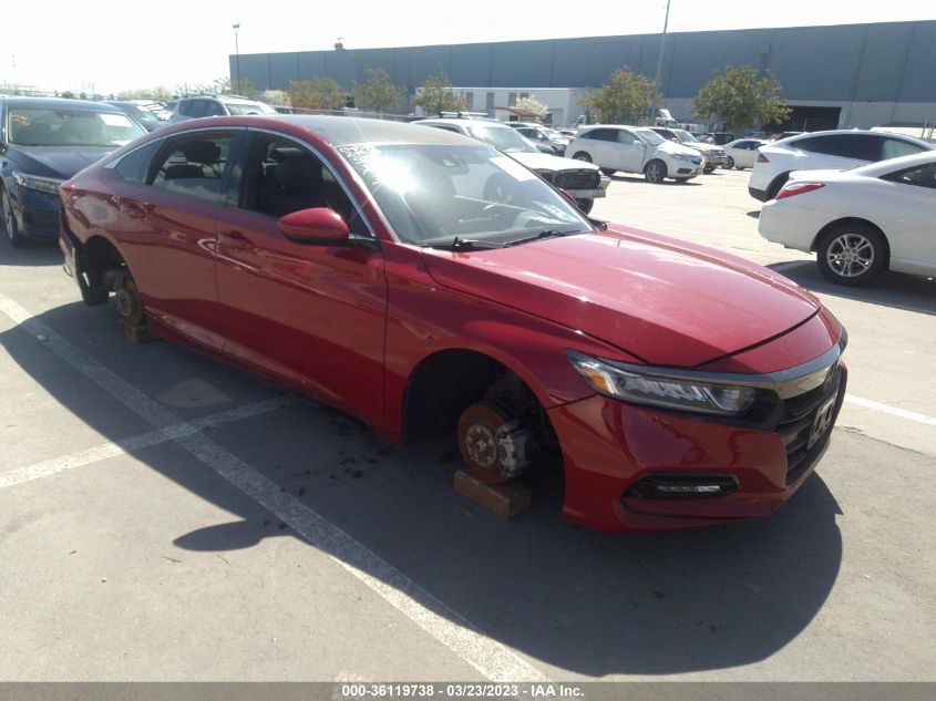 2018 HONDA ACCORD SEDAN SPORT 1.5T - 1HGCV1F33JA131345