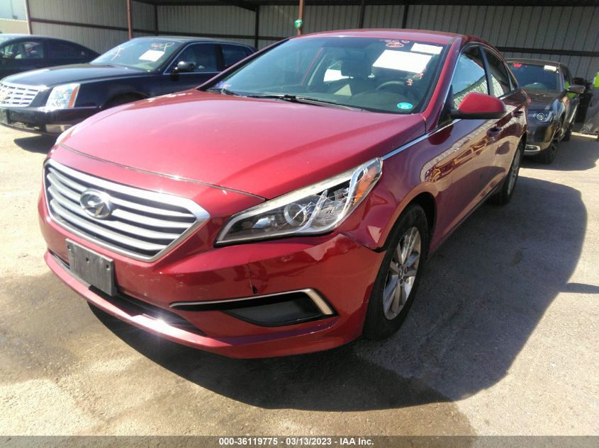 2015 HYUNDAI SONATA 2.4L SE - 5NPE24AF6FH153875