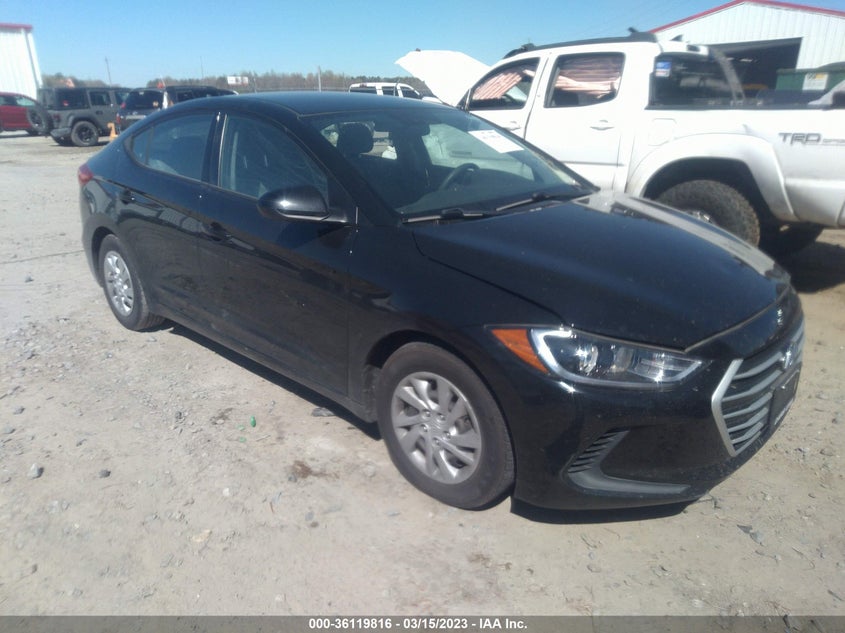 VIN 5NPD74LF5JH260497 2018 HYUNDAI ELANTRA SE