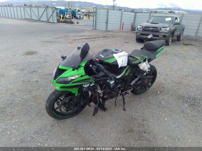 2017 KAWASAKI ZX636 F JKBZXJF10HA012430