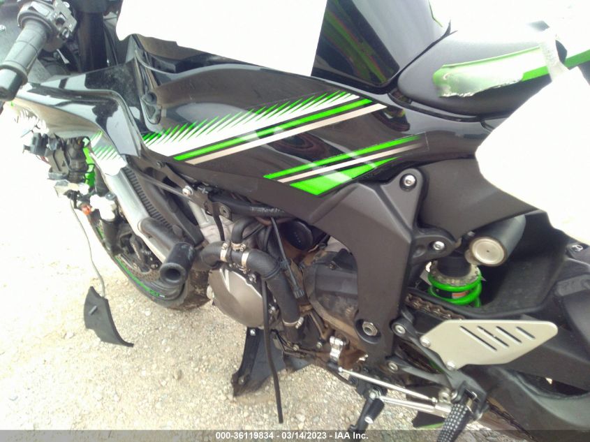 2017 KAWASAKI ZX636 F JKBZXJF10HA012430