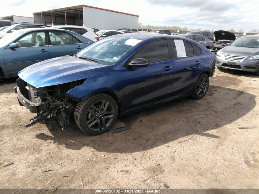 VIN 3KPF34AD7LE157191 2020 KIA FORTE GT-LINE