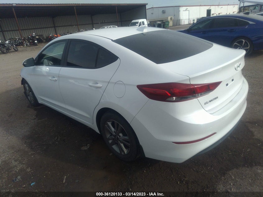 VIN 5NPD84LF4HH187145 2017 HYUNDAI ELANTRA SE