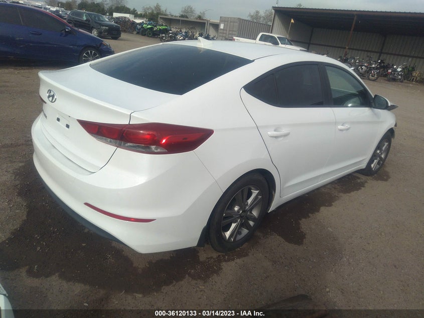 VIN 5NPD84LF4HH187145 2017 HYUNDAI ELANTRA SE