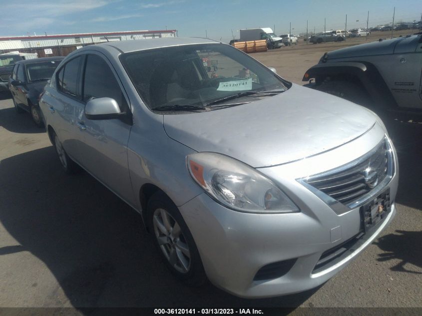 2014 NISSAN VERSA SV - 3N1CN7AP2EL856867