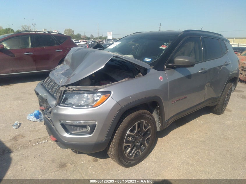 VIN 3C4NJDDBXKT695891 2019 JEEP COMPASS TRAILHAWK