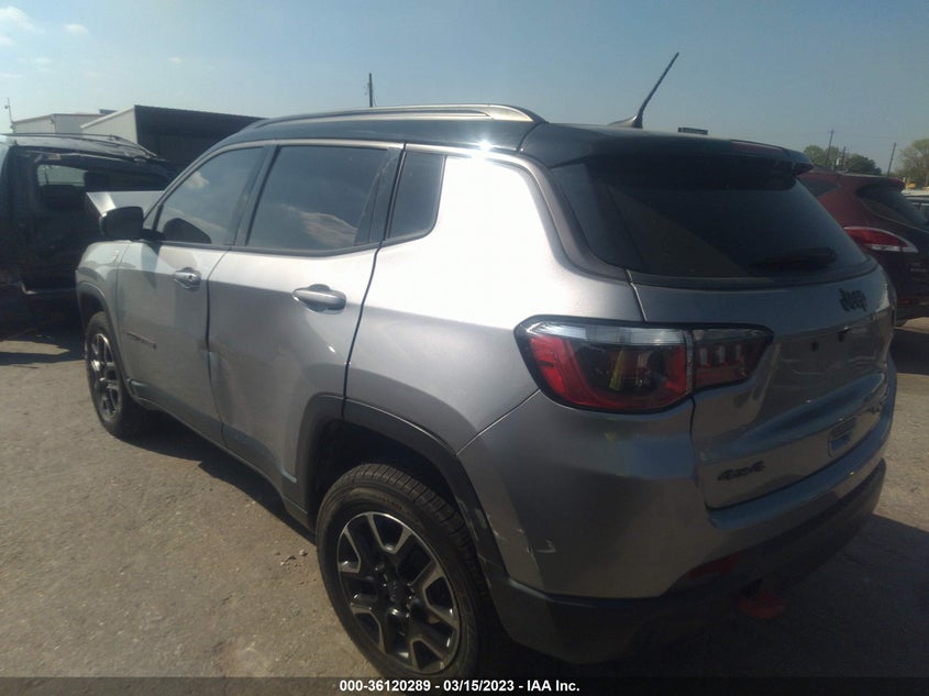 VIN 3C4NJDDBXKT695891 2019 JEEP COMPASS TRAILHAWK