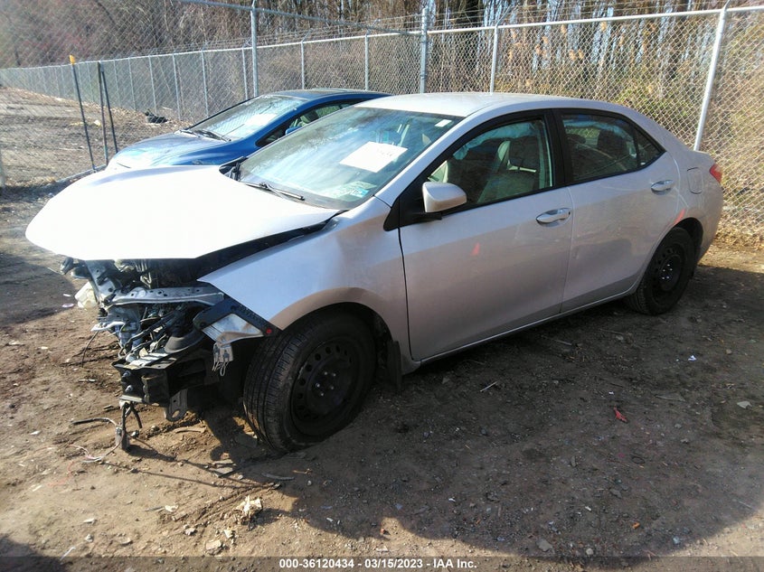 VIN 2T1BURHEXHC805314 2017 TOYOTA COROLLA L/LE/XLE/SE