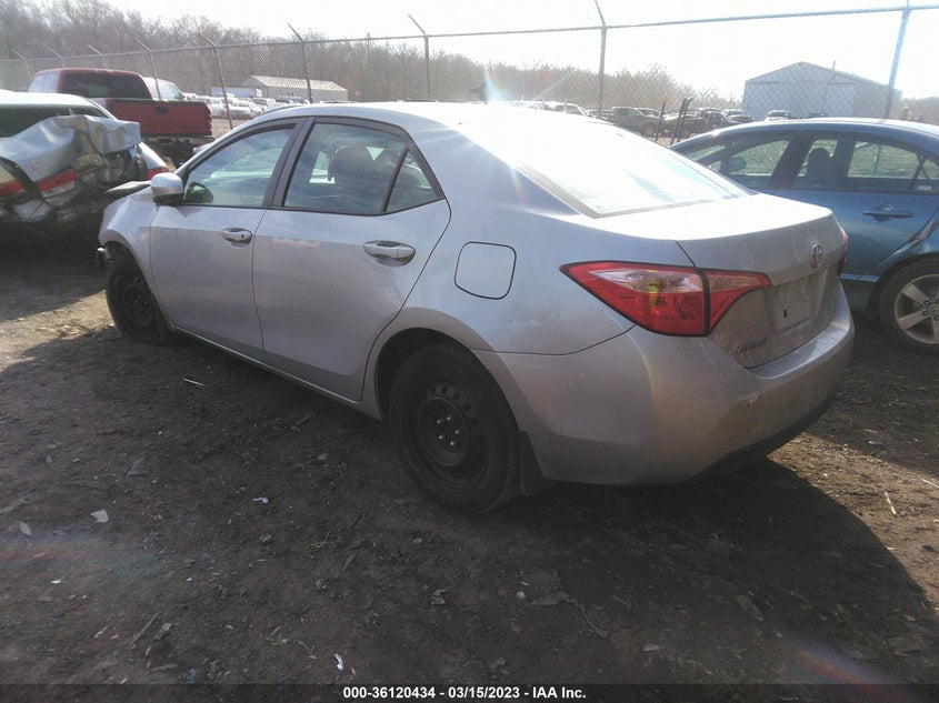 VIN 2T1BURHEXHC805314 2017 TOYOTA COROLLA L/LE/XLE/SE