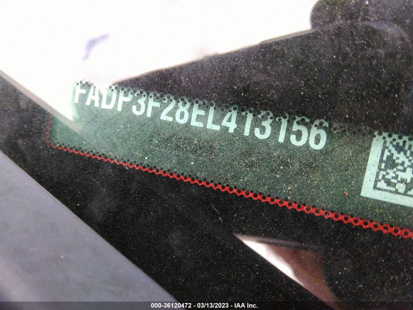 2014 FORD FOCUS SE - 1FADP3F28EL413156