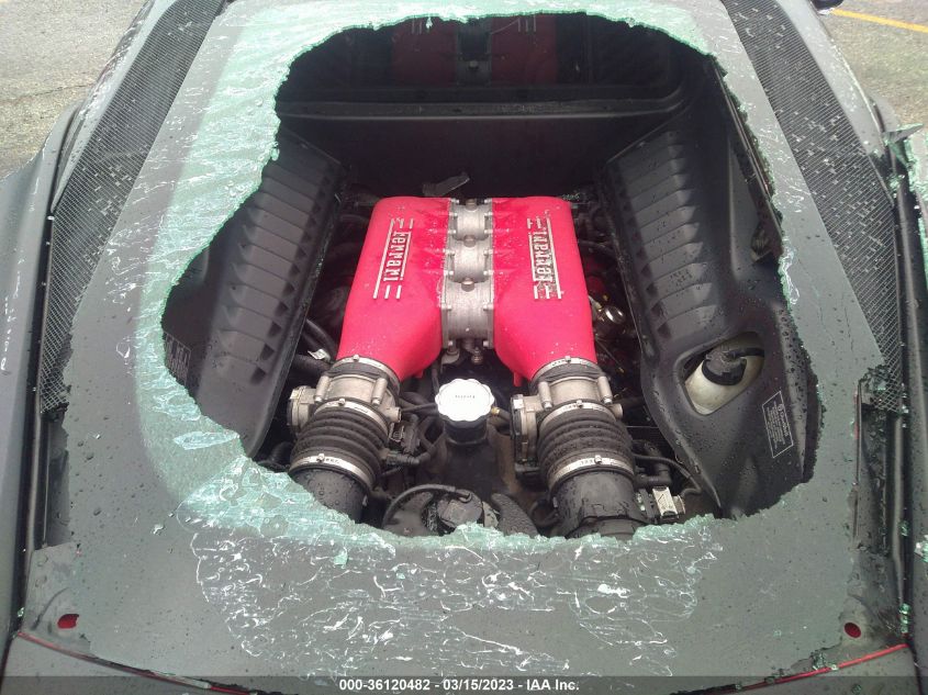 2013 FERRARI 458 ITALIA ZFF67NFAXD0193042