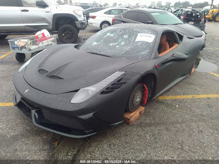 2013 FERRARI 458 ITALIA ZFF67NFAXD0193042