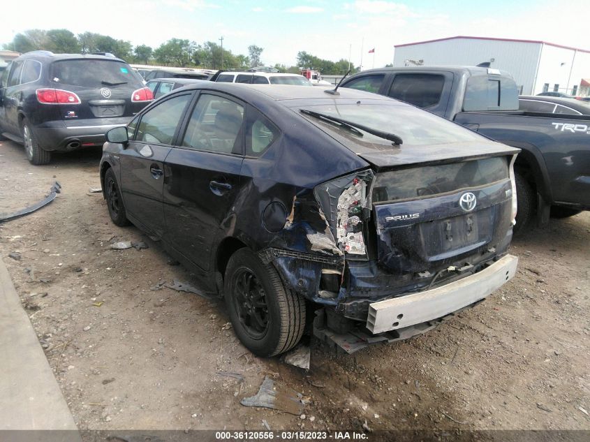 2013 TOYOTA PRIUS ONE/TWO/THREE/FOUR/FIVE - JTDKN3DU1D1634281