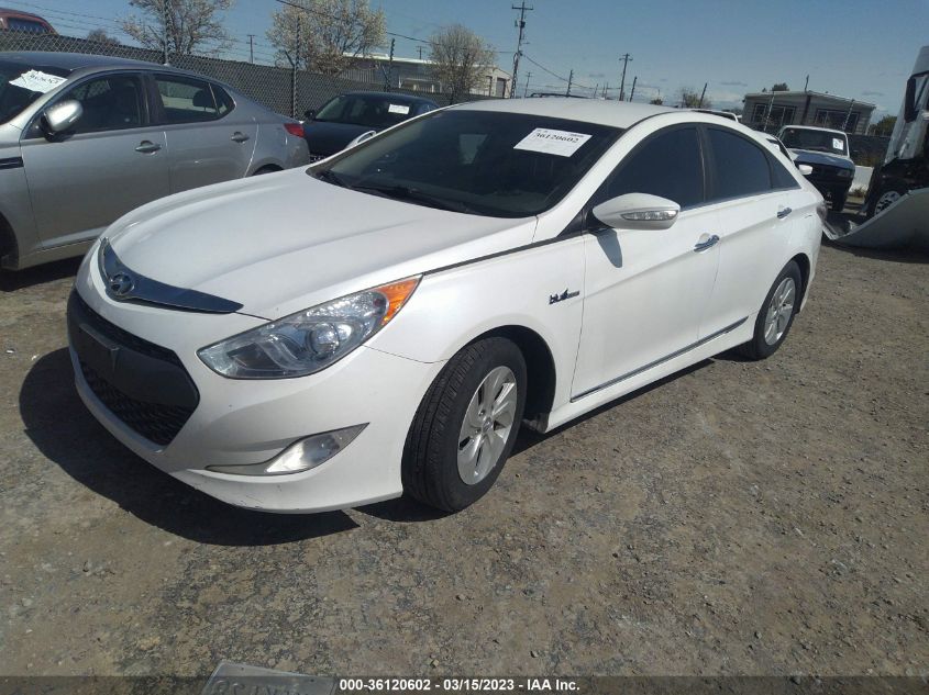 2015 HYUNDAI SONATA HYBRID - KMHEC4A43FA137387