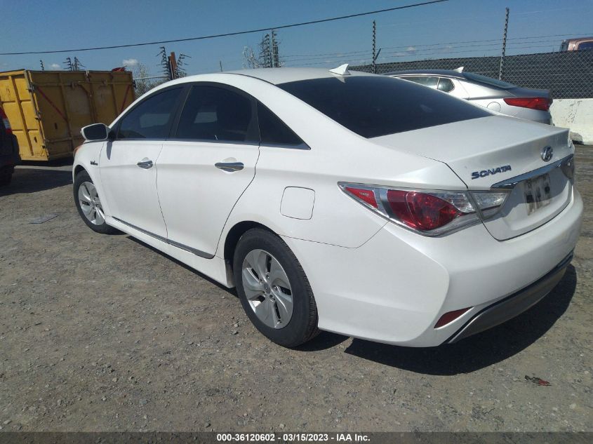 2015 HYUNDAI SONATA HYBRID - KMHEC4A43FA137387