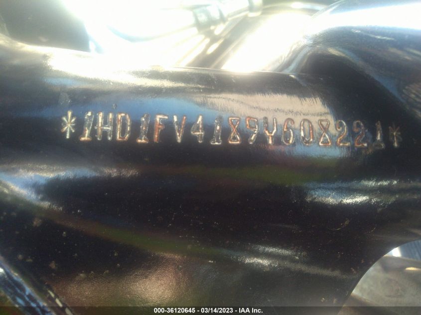 2009 HARLEY-DAVIDSON FLHT 1HD1FV4189Y608221