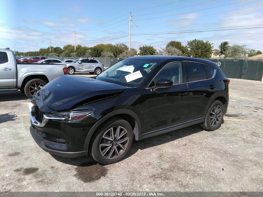 VIN JM3KFADMXJ1347378 2018 MAZDA CX-5 GRAND TOURING