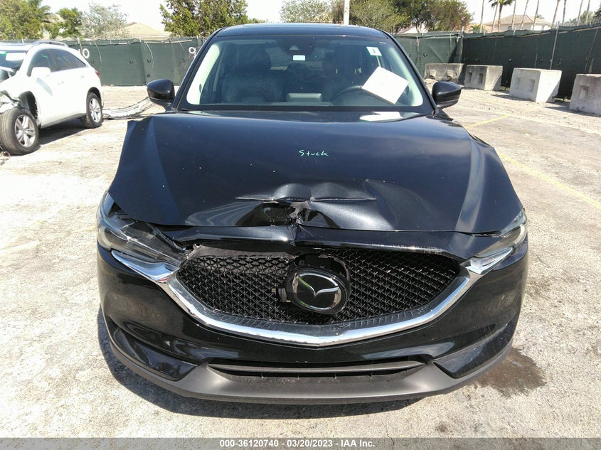 VIN JM3KFADMXJ1347378 2018 MAZDA CX-5 GRAND TOURING