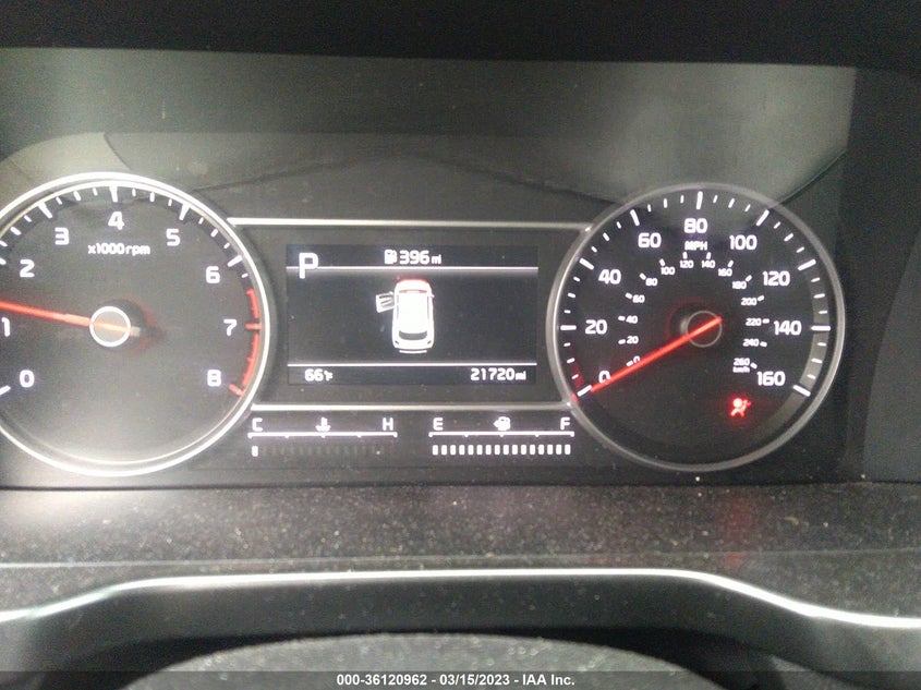 VIN 5XYRG4LC0NG088601 2022 KIA SORENTO LX