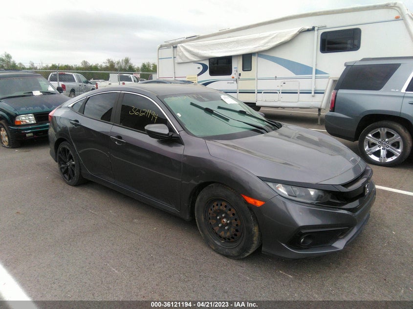 VIN 19XFC2F86LE013440 2020 HONDA CIVIC SEDAN SPORT
