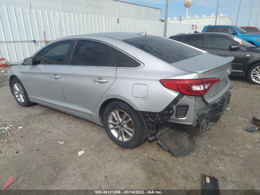 2016 HYUNDAI SONATA 2.4L - 5NPE24AF7GH398153