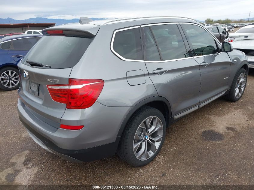 2015 BMW X3 SDRIVE28I - 5UXWZ7C56F0F75567