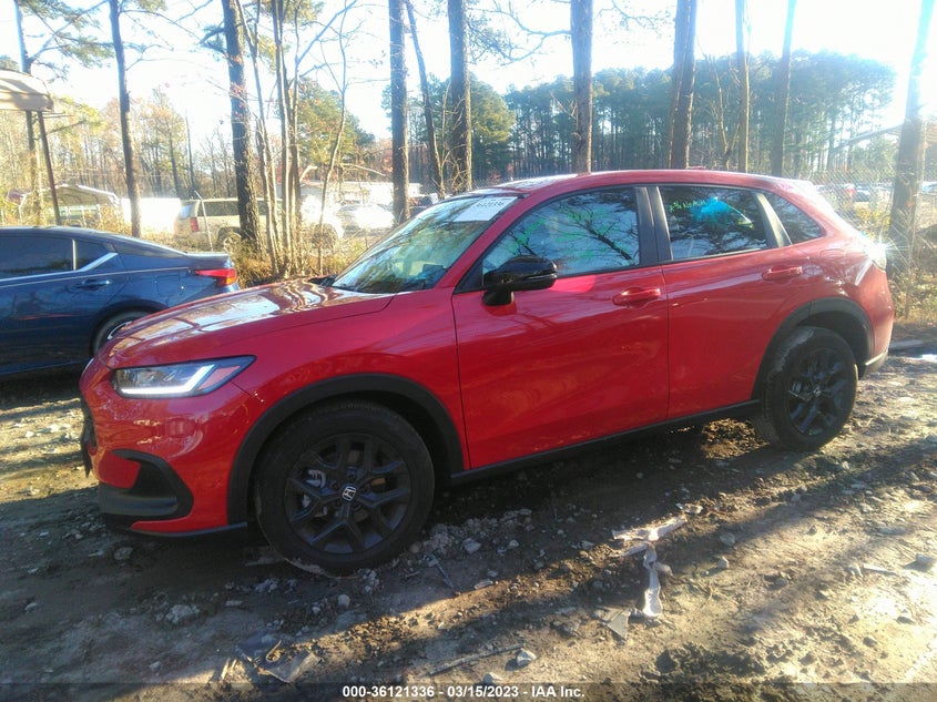 VIN 3CZRZ2H57PM714783 2023 HONDA HR-V SPORT