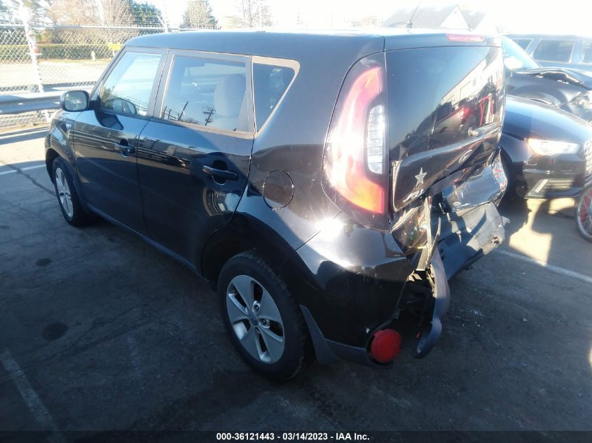2014 KIA SOUL BASE - KNDJN2A22E7048891