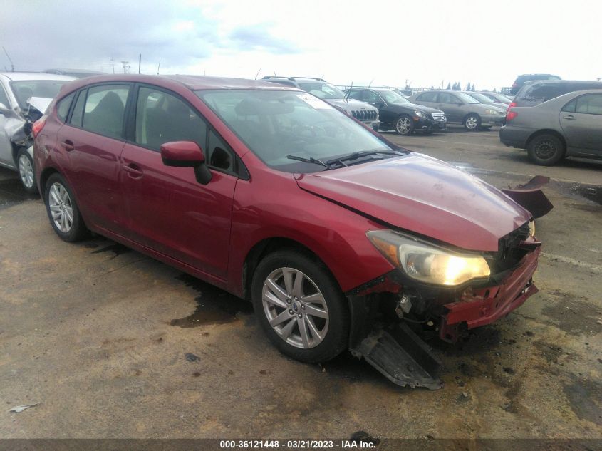 2015 SUBARU IMPREZA WAGON 2.0I PREMIUM - JF1GPAC66FH277557