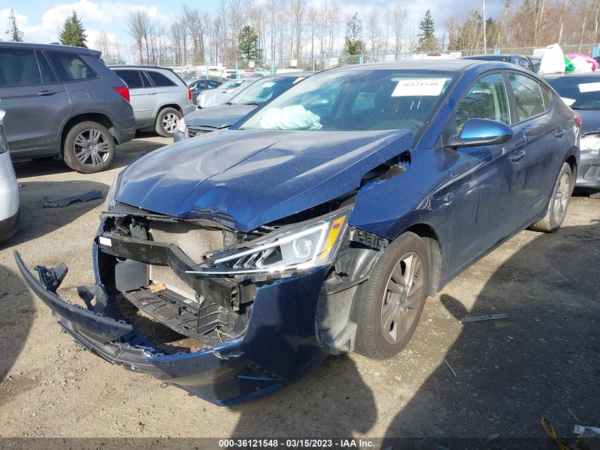 VIN 5NPD84LF8LH560129 2020 HYUNDAI ELANTRA SEL