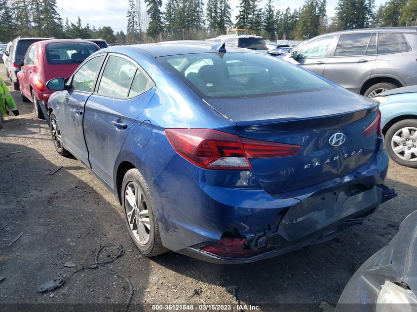 VIN 5NPD84LF8LH560129 2020 HYUNDAI ELANTRA SEL