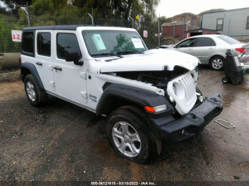 2020 JEEP WRANGLER UNLIMITED SPORT S - 1C4HJXDN0LW165742