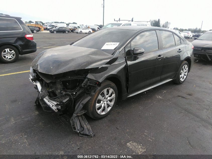 2022 TOYOTA COROLLA LE - 5YFEPMAE9NP378687