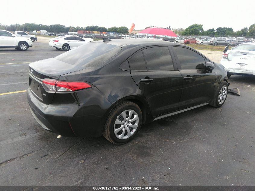2022 TOYOTA COROLLA LE - 5YFEPMAE9NP378687