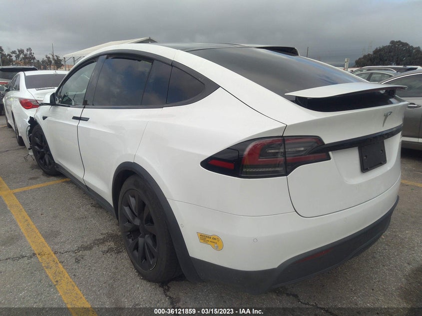 VIN 7SAXCBE59NF336165 2022 TESLA MODEL X