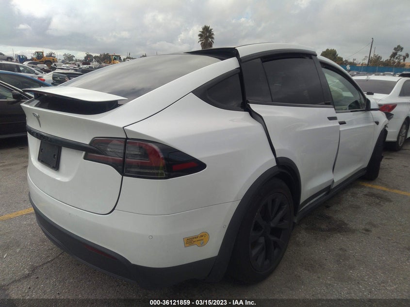VIN 7SAXCBE59NF336165 2022 TESLA MODEL X