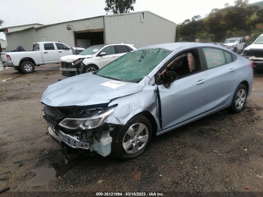 2017 CHEVROLET CRUZE LS - 1G1BC5SM7H7156402