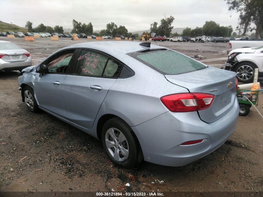 2017 CHEVROLET CRUZE LS - 1G1BC5SM7H7156402