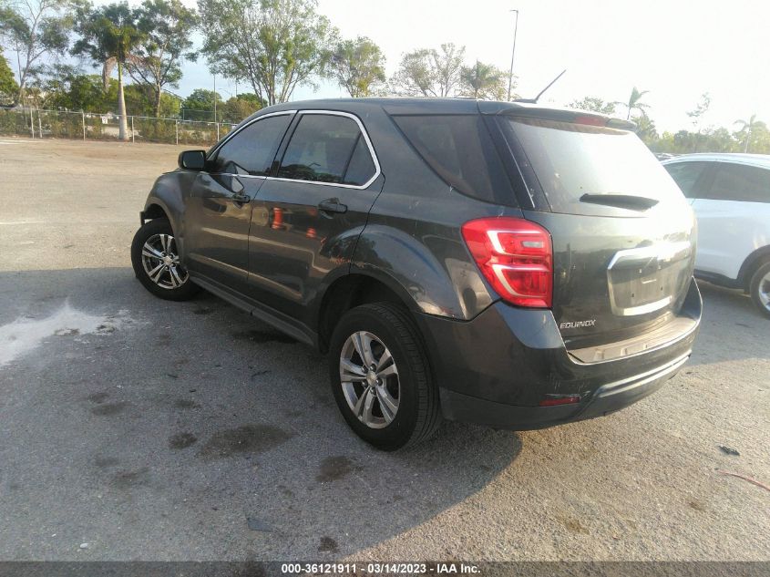 2017 CHEVROLET EQUINOX LS - 2GNALBEKXH1573318