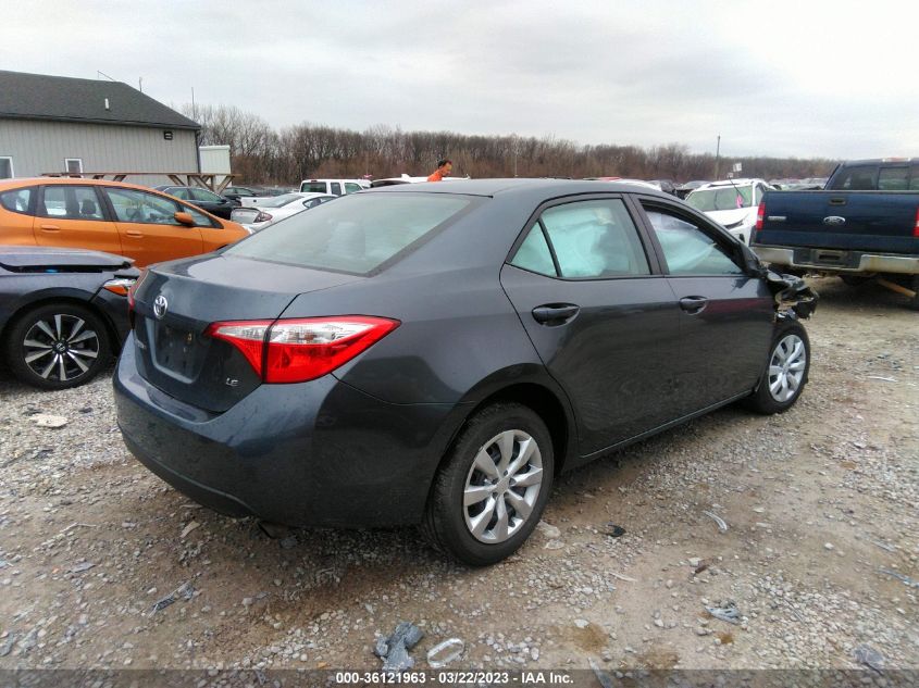 2014 TOYOTA COROLLA L/LE/S/S PLUS/LE PLUS - 2T1BURHE0EC139933